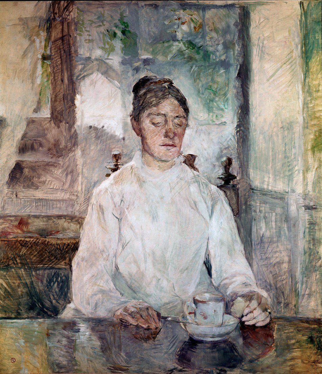 Sanatçının annesi Kontes Adele de Toulouse Lautrec, Chateau de Malrome