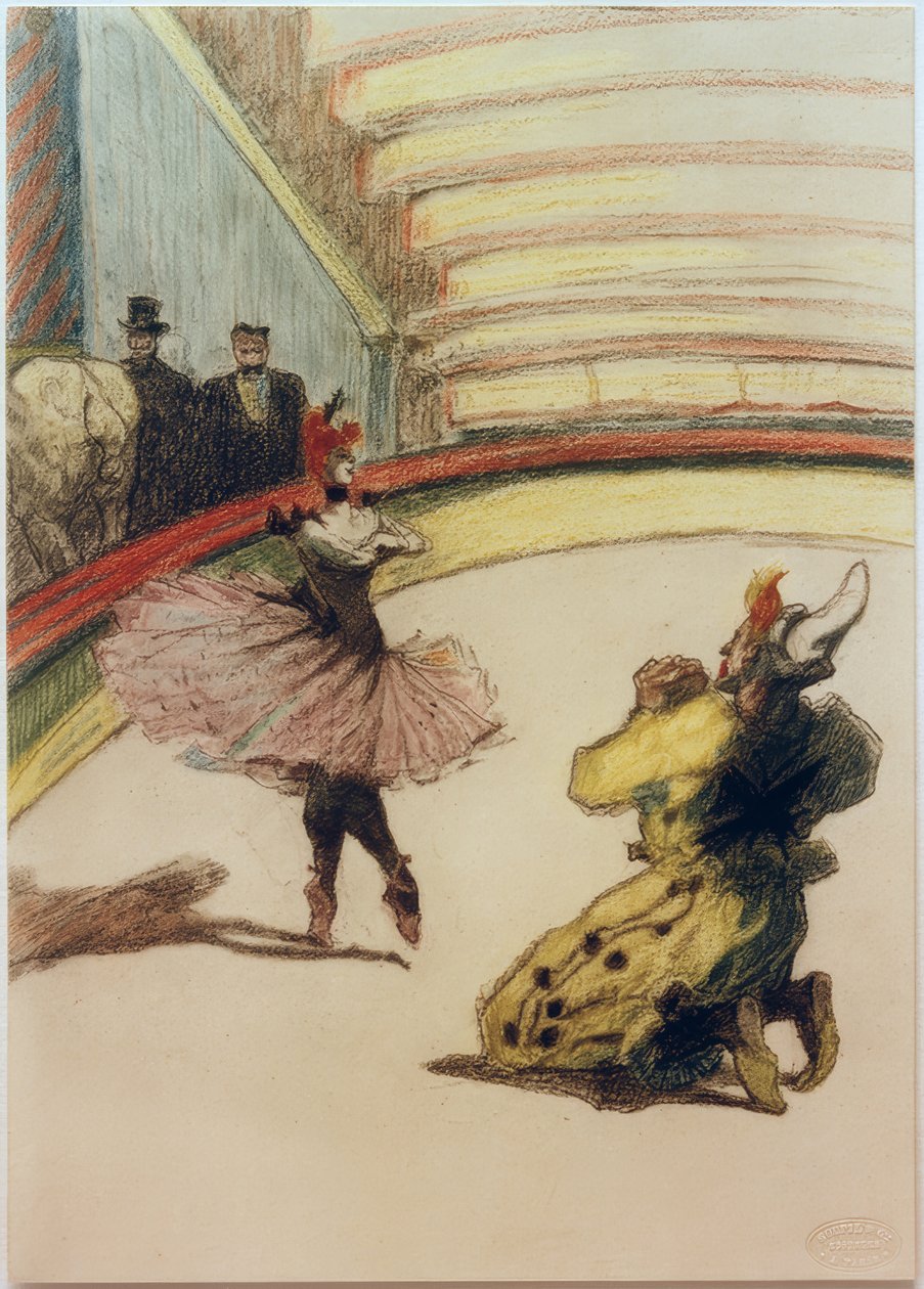 halı çalışması by Henri de Toulouse Lautrec