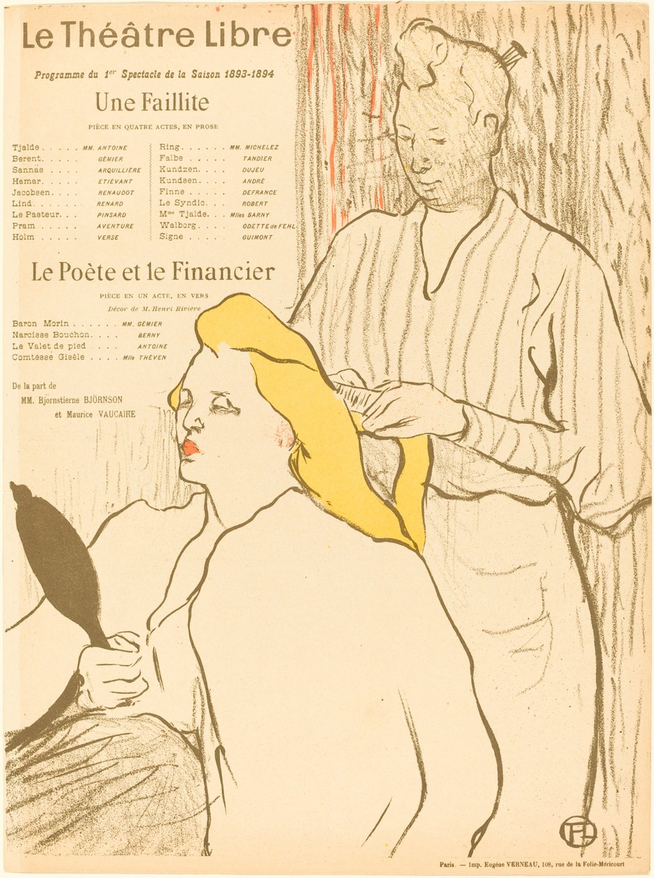 İflas; Şair ve Finansör by Henri de Toulouse Lautrec