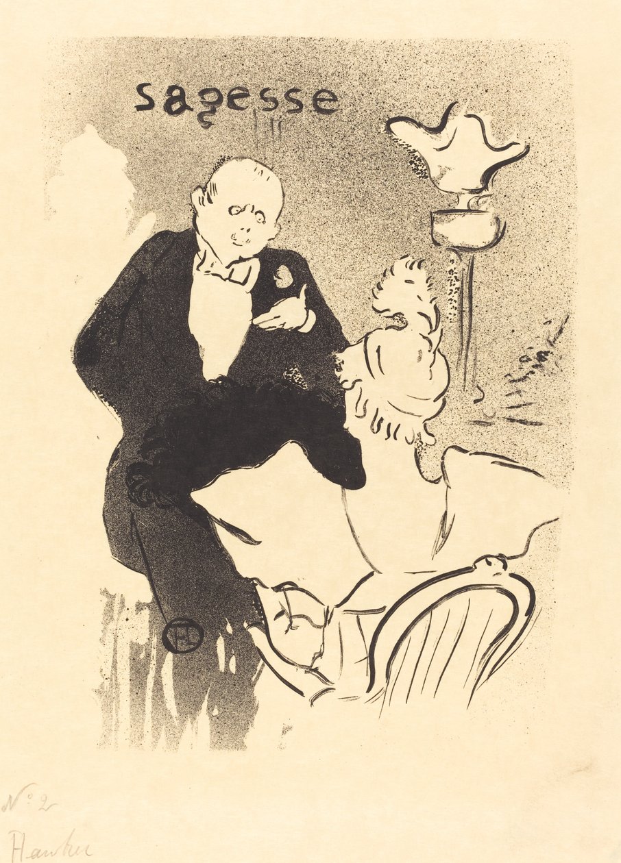 Bilgelik (Sagesse) by Henri de Toulouse Lautrec