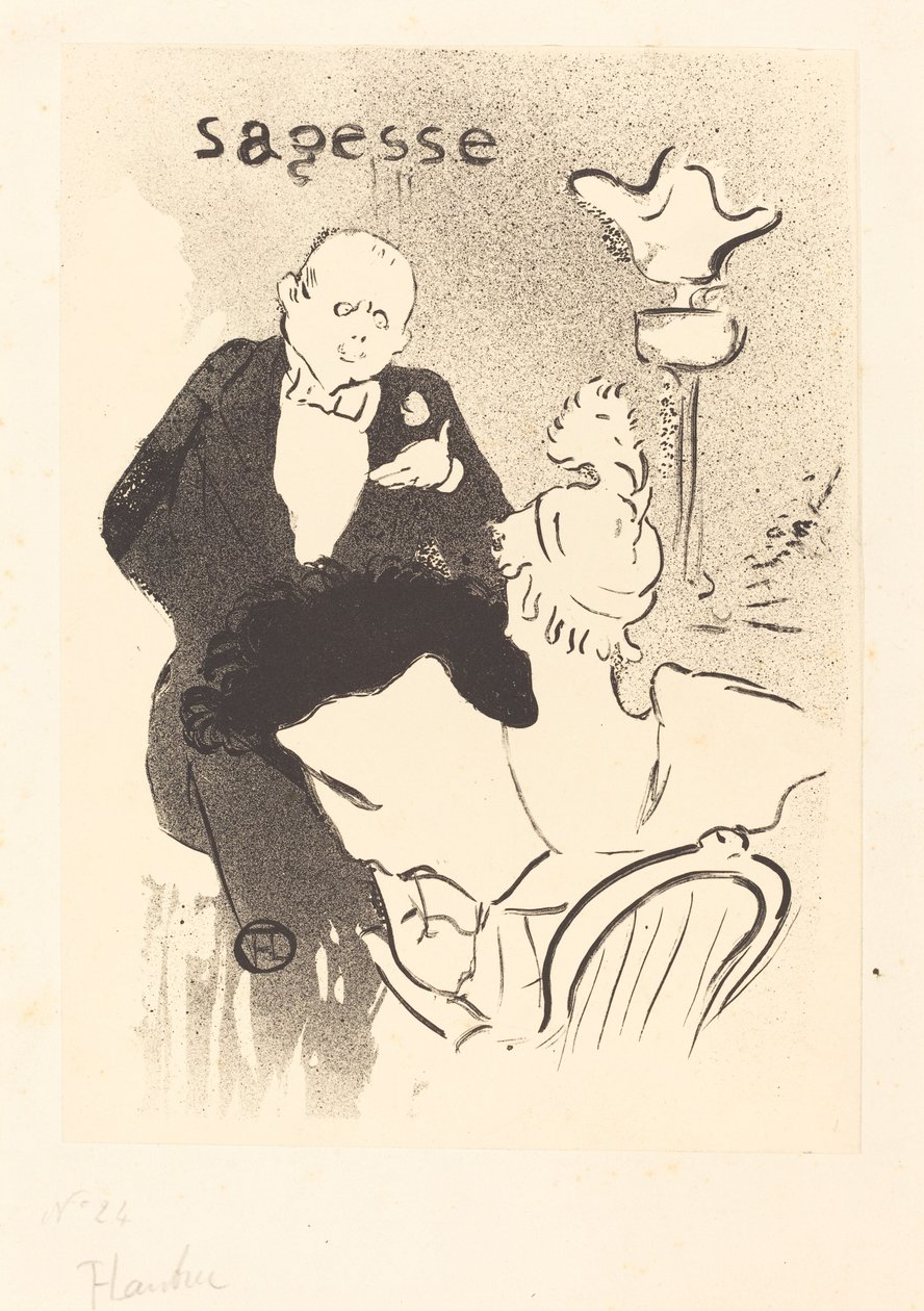 Bilgelik (Sagesse) by Henri de Toulouse Lautrec