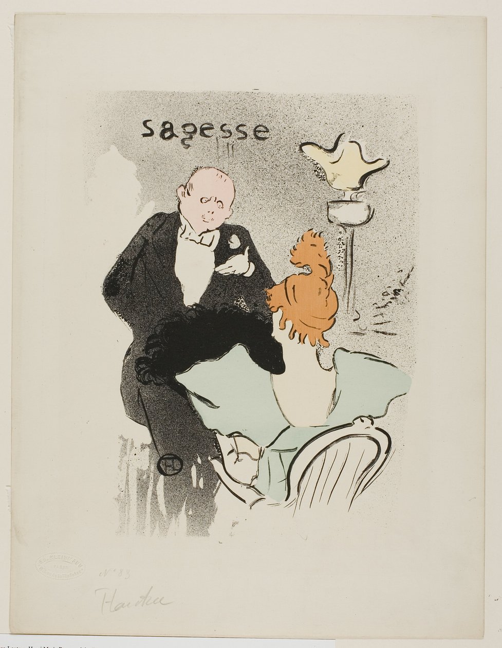 Bilgelik by Henri de Toulouse Lautrec