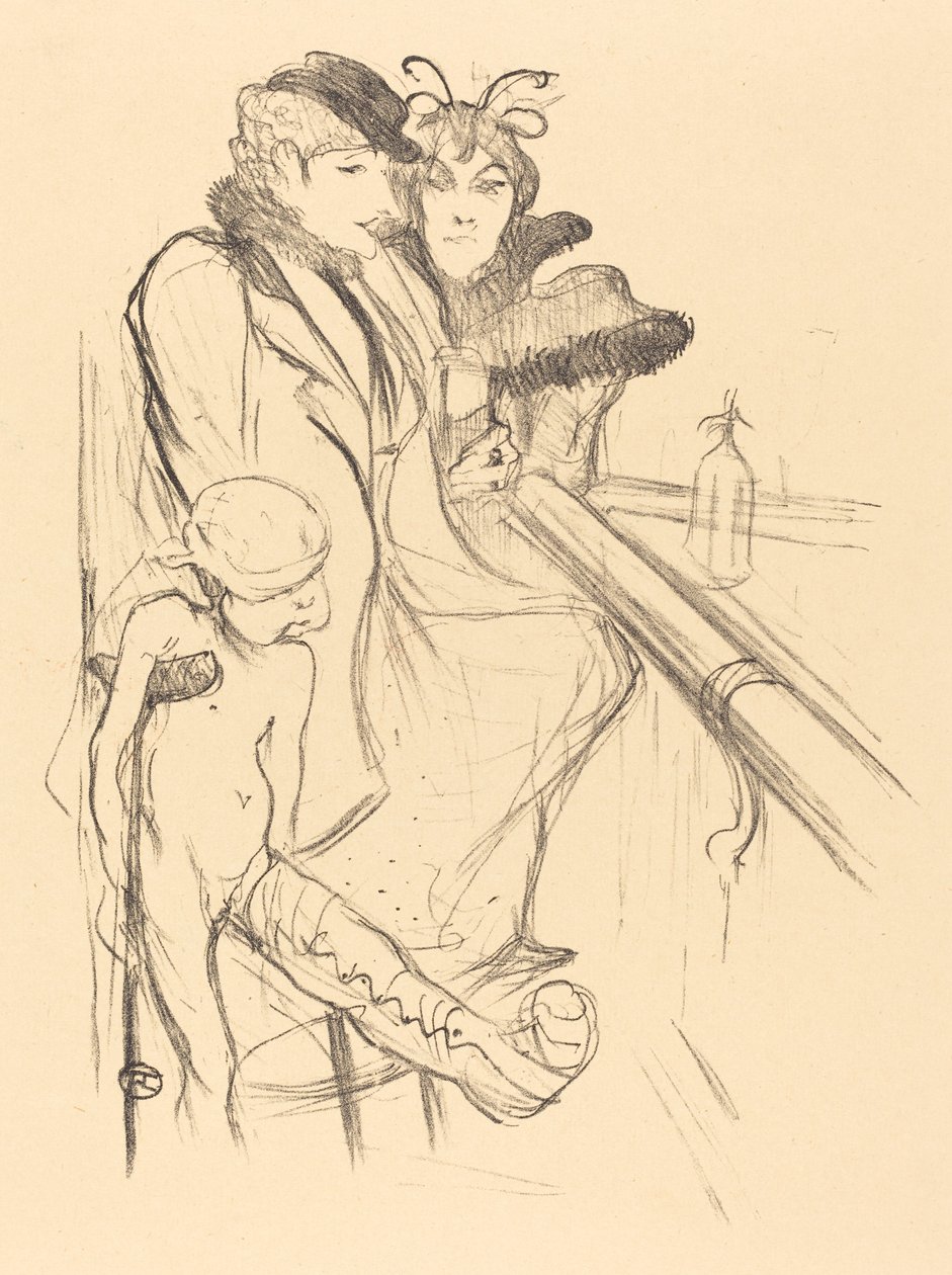 Yaralı Eros (Eros vanné) by Henri de Toulouse Lautrec
