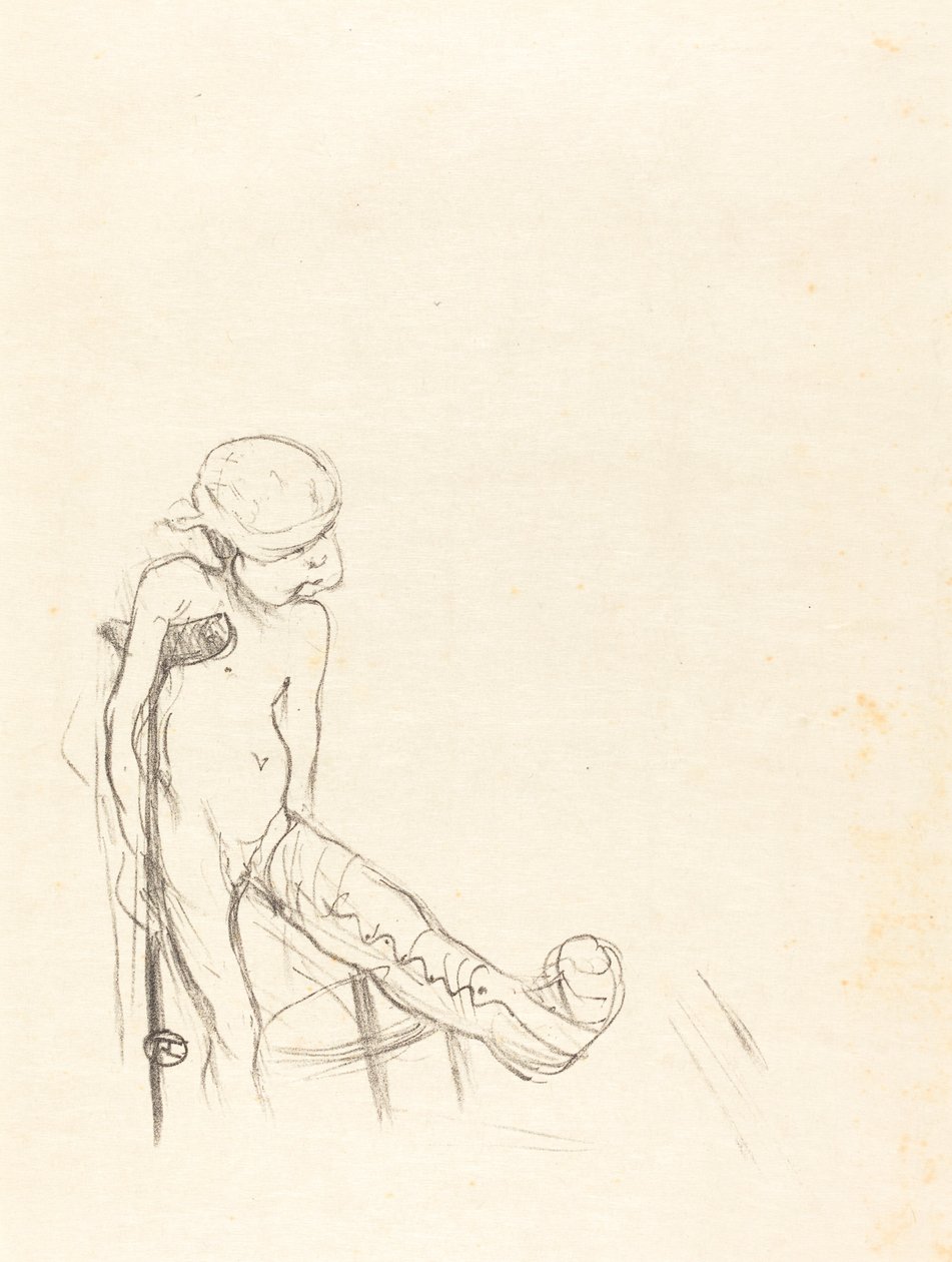 Yaralı Eros (Eros vanné) by Henri de Toulouse Lautrec