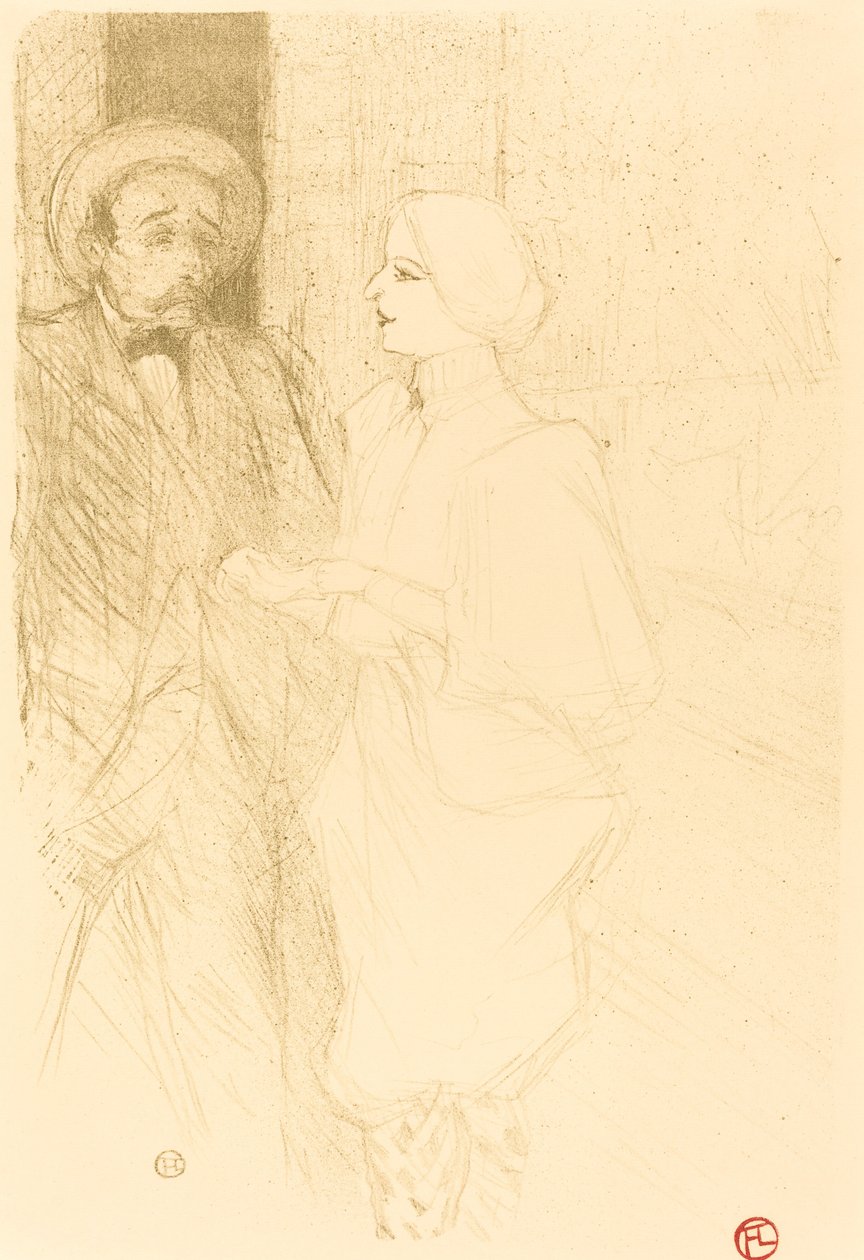 Yahne ve Mayer "Zor Çağ"da (Yahne ve Mayer "Zor Çağ"da) by Henri de Toulouse-Lautrec