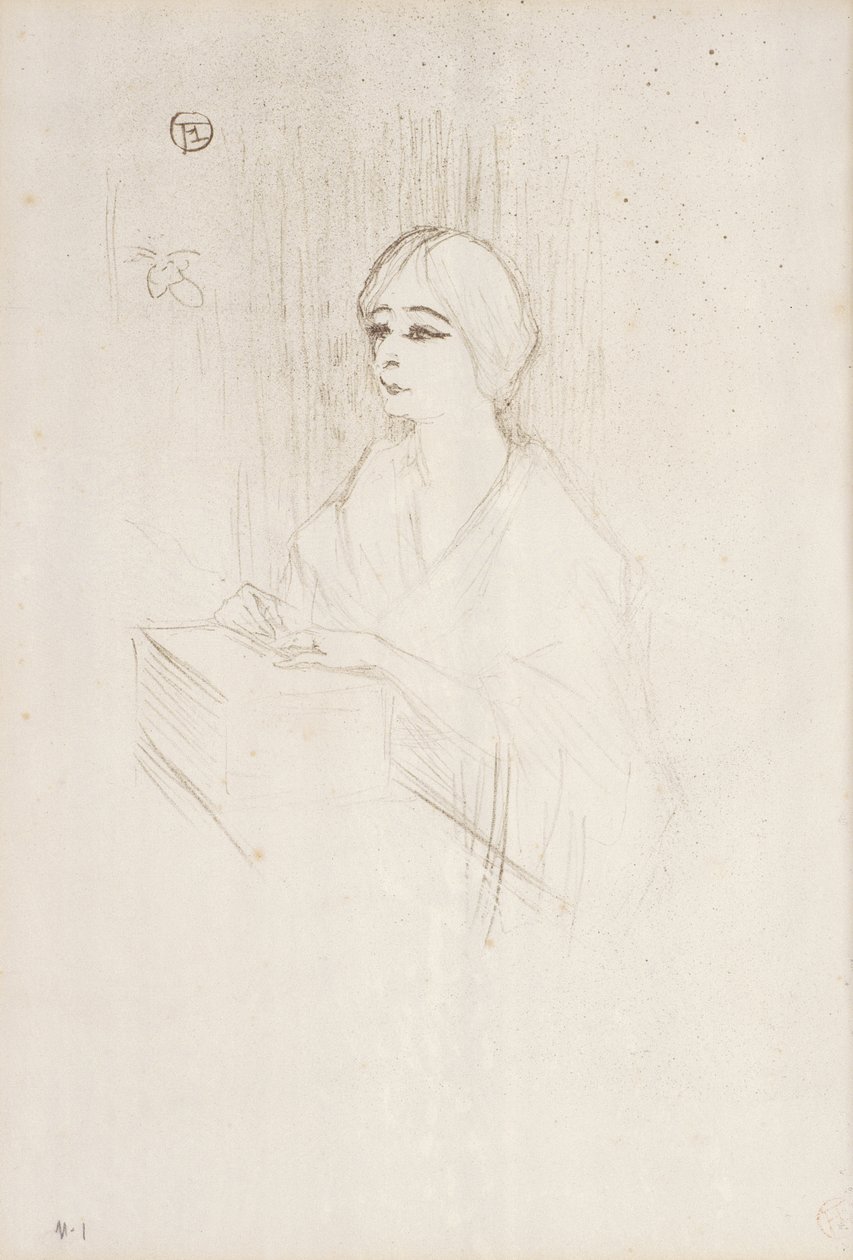 Yahne Kutusunda, 1895 by Henri de Toulouse Lautrec