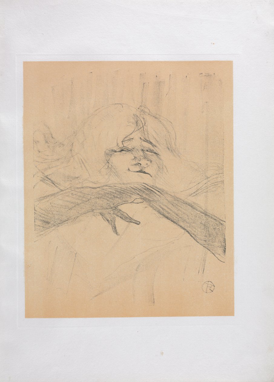 Yvette Guilbert-İngilizce Serisi: Oyalanmak Daha Uzun Loo by Henri de Toulouse Lautrec