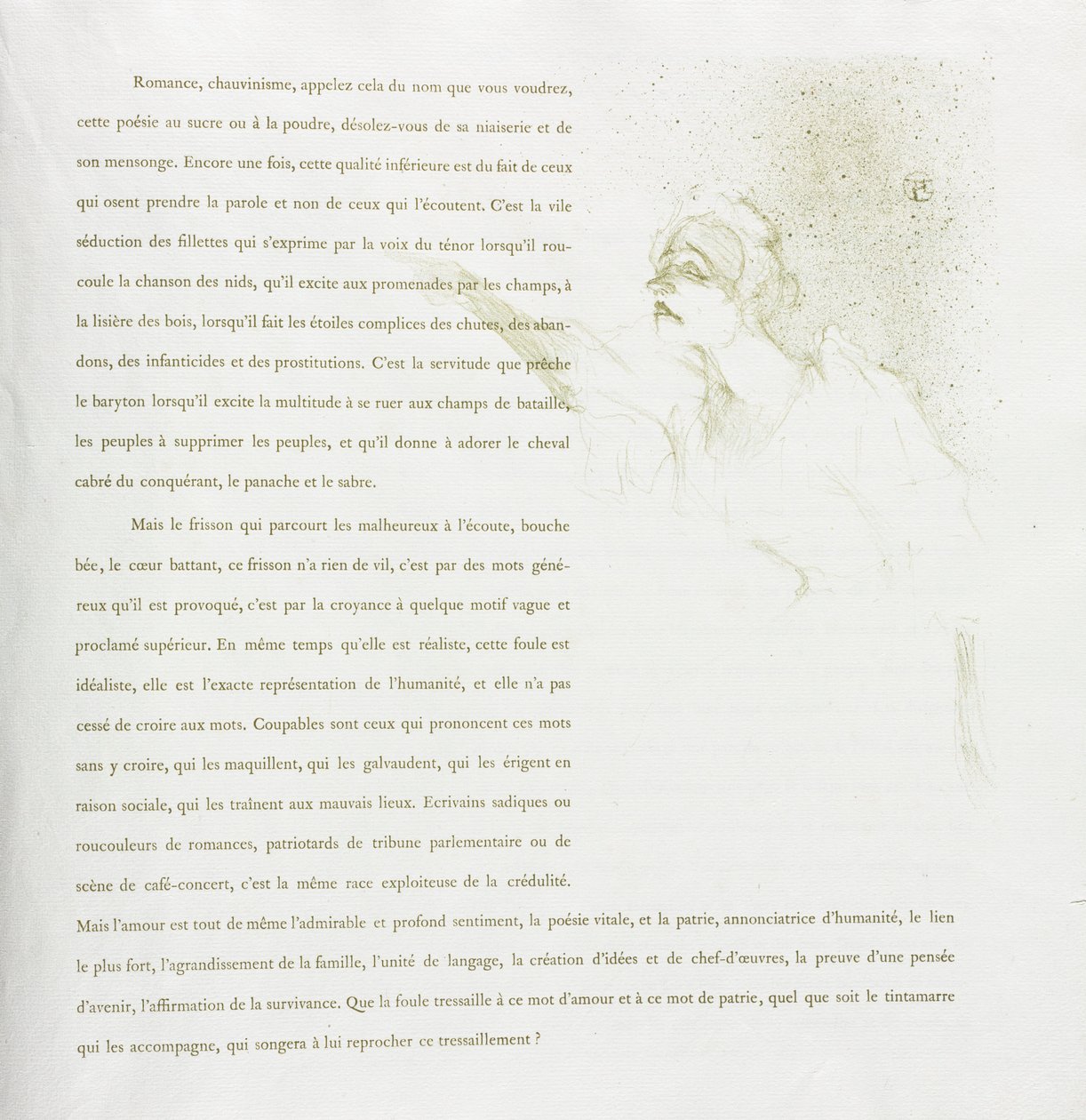 Yvette Guilbert-Fransız Serisi: No. 12, 1894. by Henri de Toulouse Lautrec