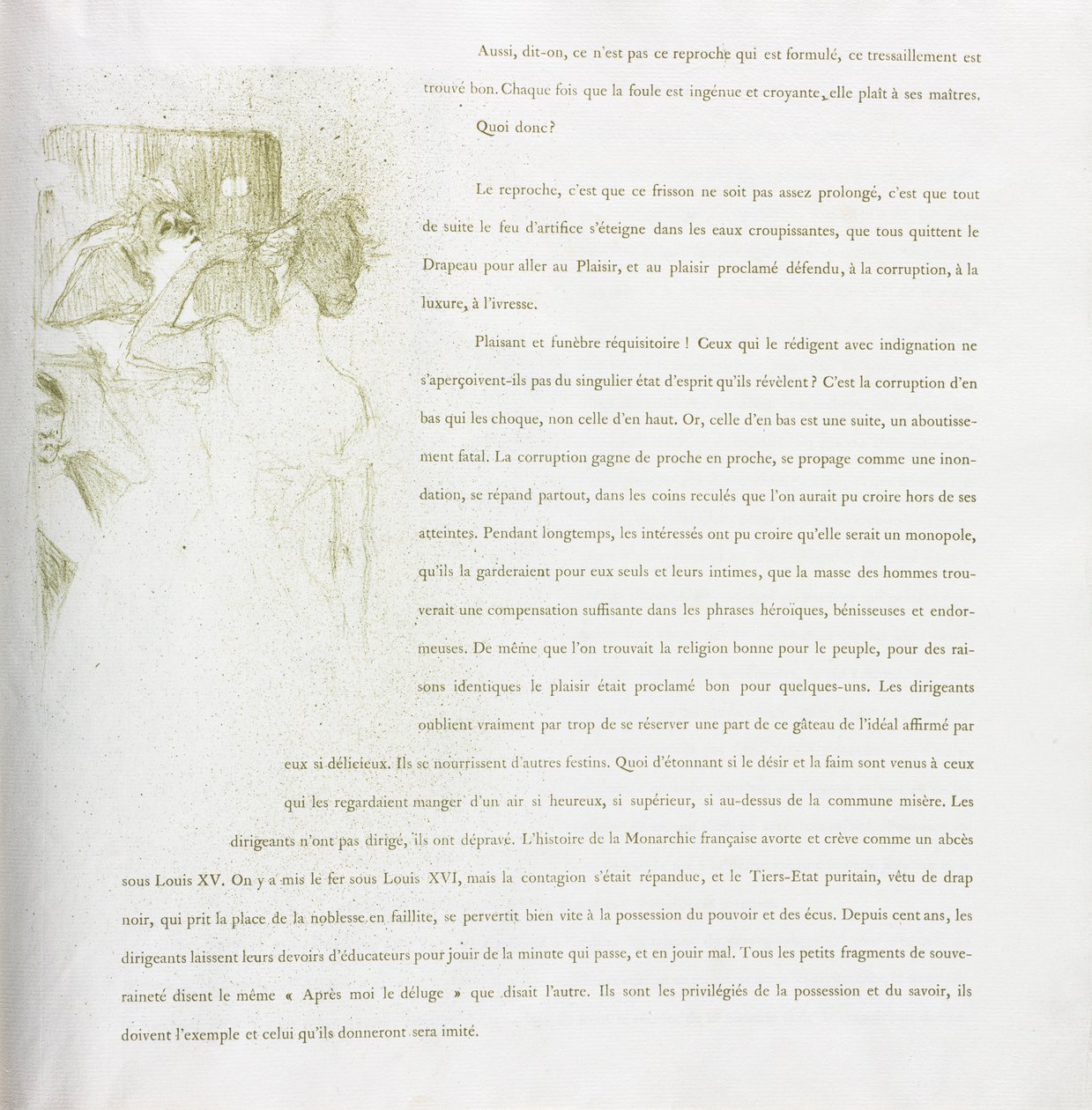 Yvette Guilbert-Fransız Serisi: No. 13, 1894. by Henri de Toulouse Lautrec