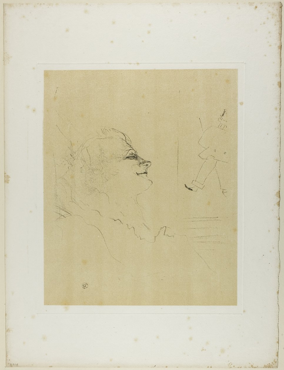 Yvette Guilbert—Pessima, Yvette Guilbert'ten by Henri de Toulouse Lautrec