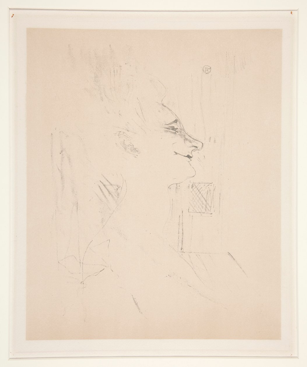 Yvette Guilbert, by Henri de Toulouse Lautrec