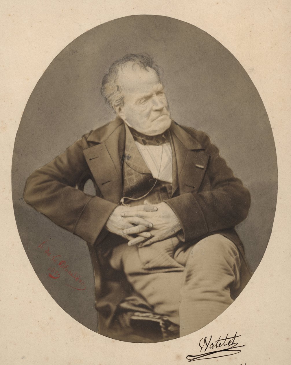 Watelet, 39 boulevard des Capucines Paris, 1821 (s/b fotoğraf) by Henri de la Blanchere