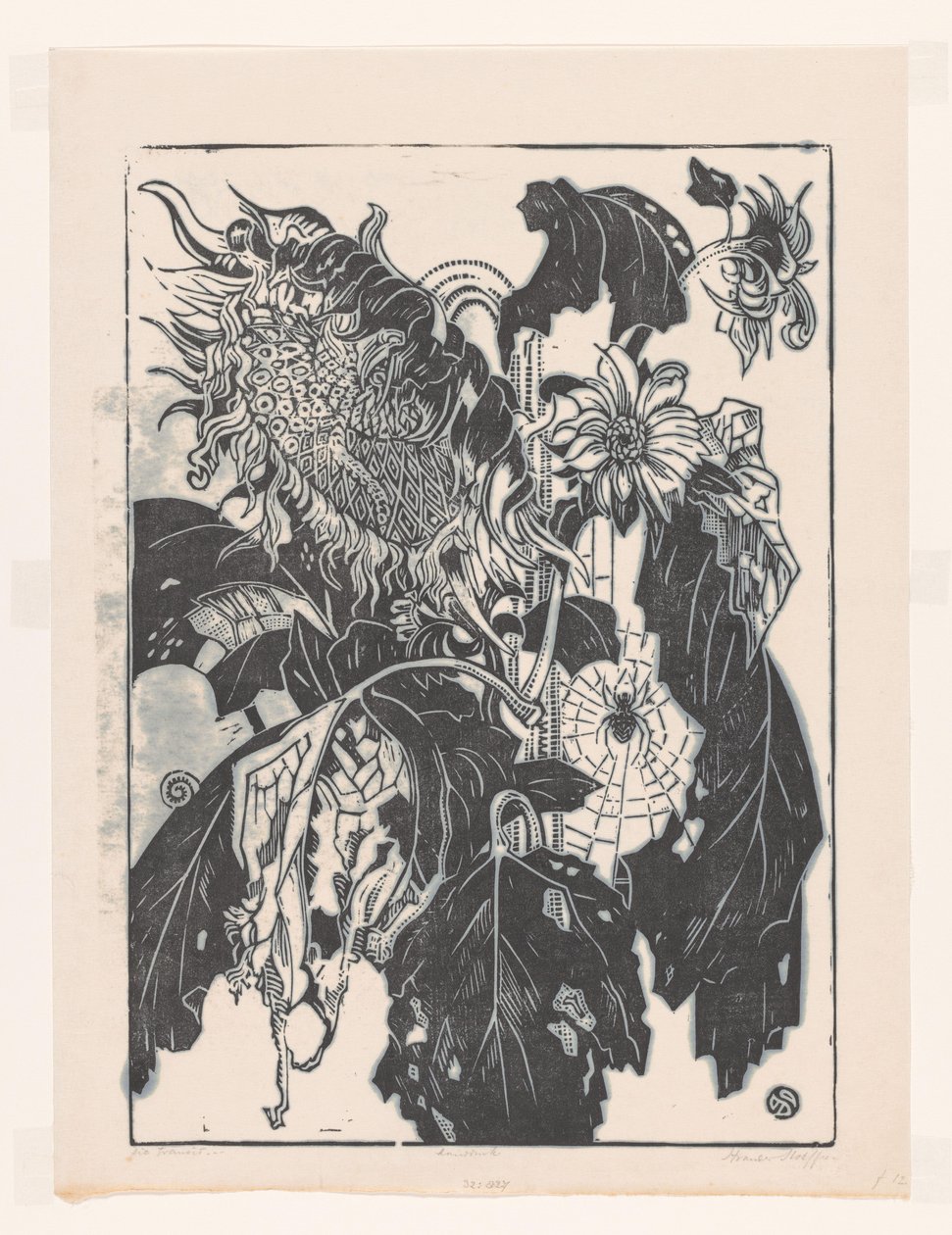 Sic transit... (nesne üzerindeki orijinal başlık) by Henri van der Stok (signed by artist)