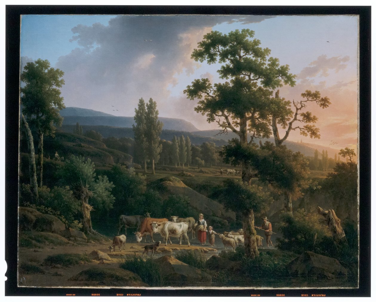 Bir Çift Manzara by Henricus Josephus Antoniessen