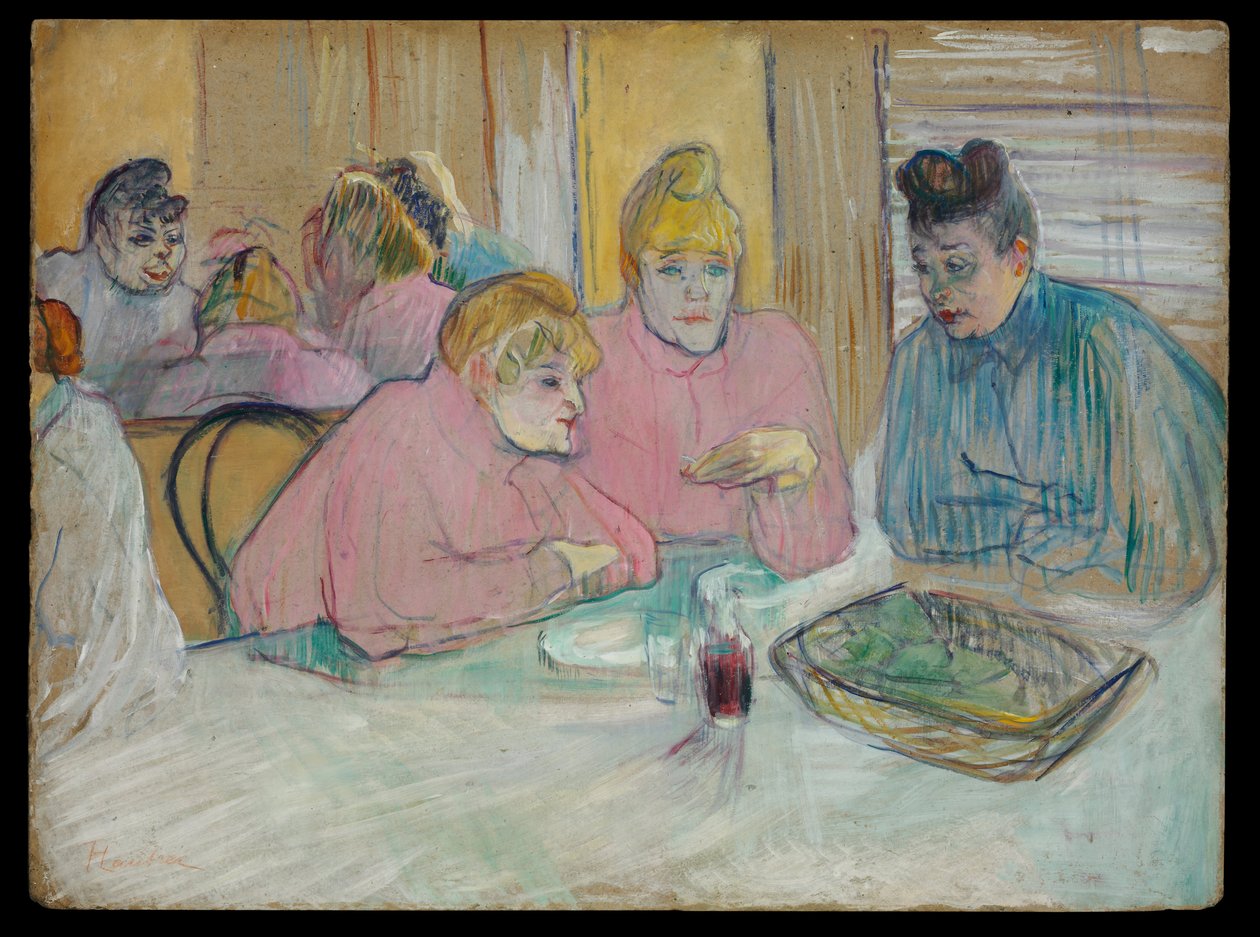 Bayanlar Yemek Odasında by Henri de Toulouse Lautrec