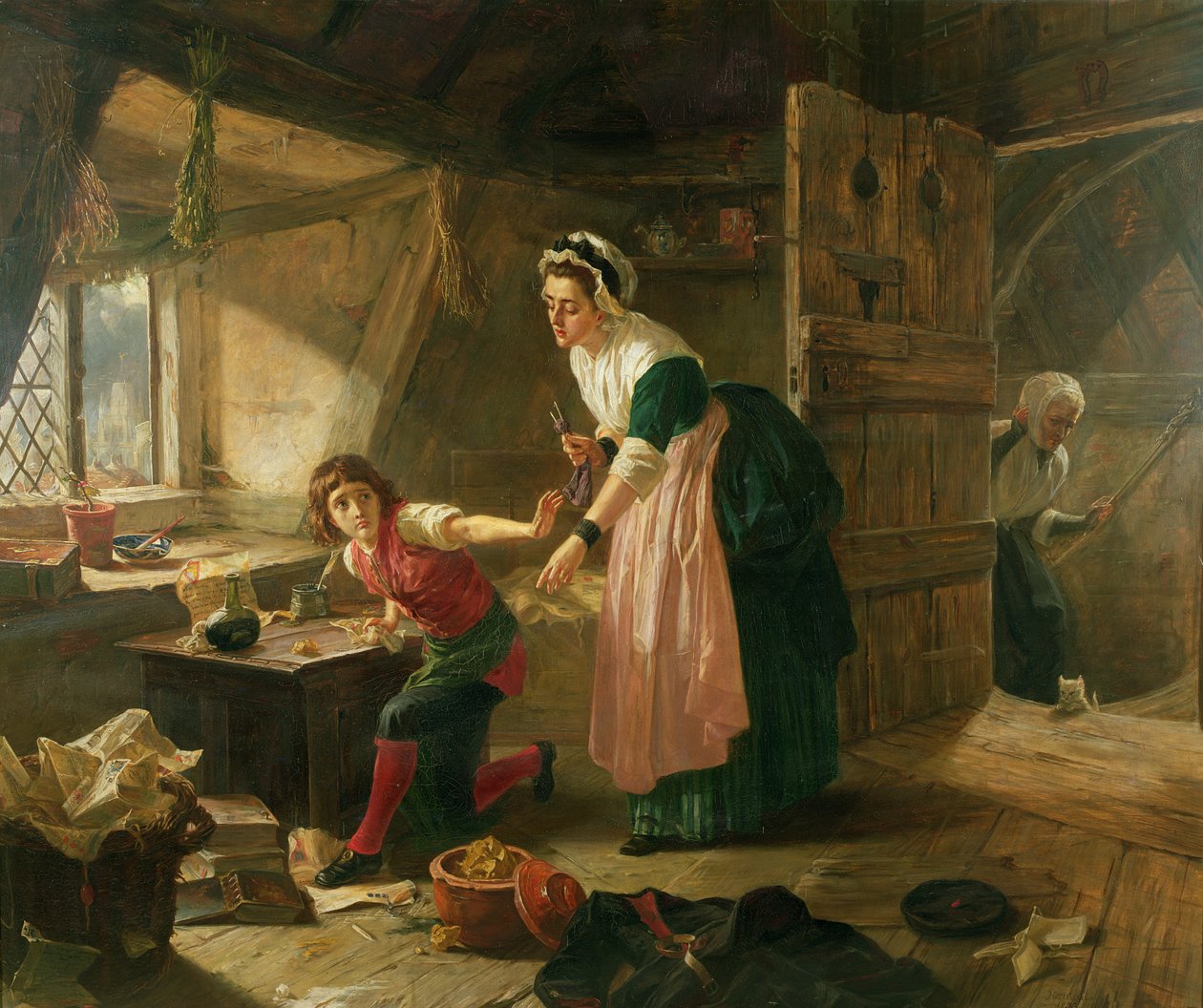 Chatterton 1765 (tuval üzerine yağlı boya) by Henrietta Mary Ward