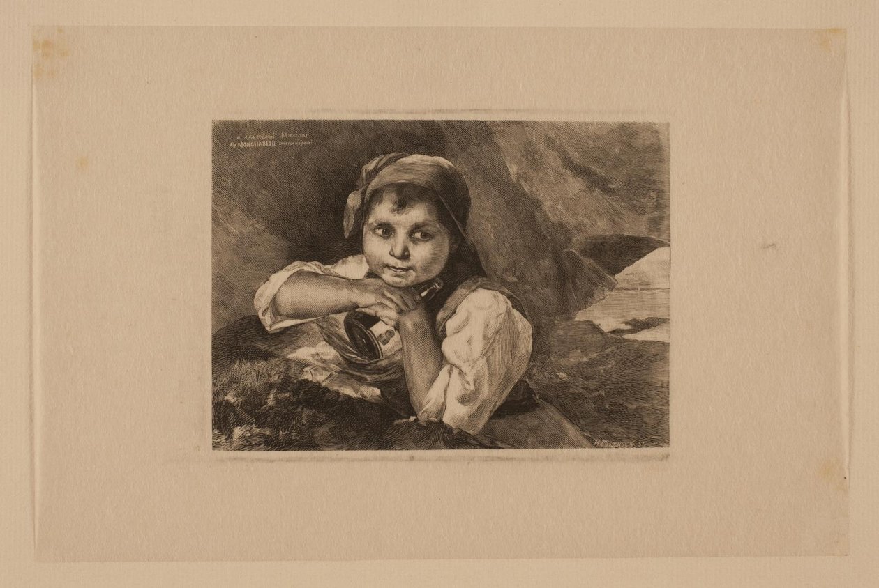 bir köylü kızı by Henrik Arnold Hamilkar Sørensen