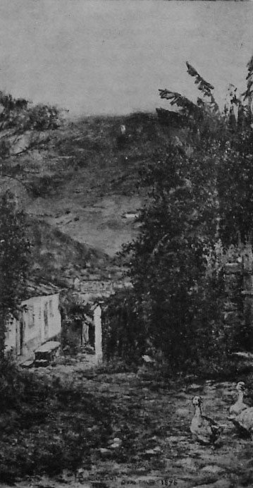 Ouro Preto Português Manzarası: Ouro Preto Manzarası by Henrique Bernardelli