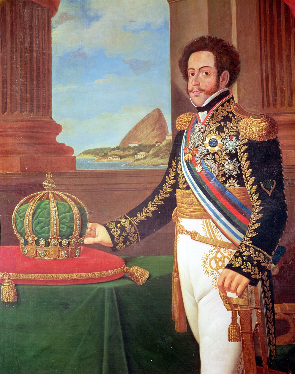 Pedro I (1798-1834) Brezilya İmparatoru, 1825 by Henrique Jose da Silva