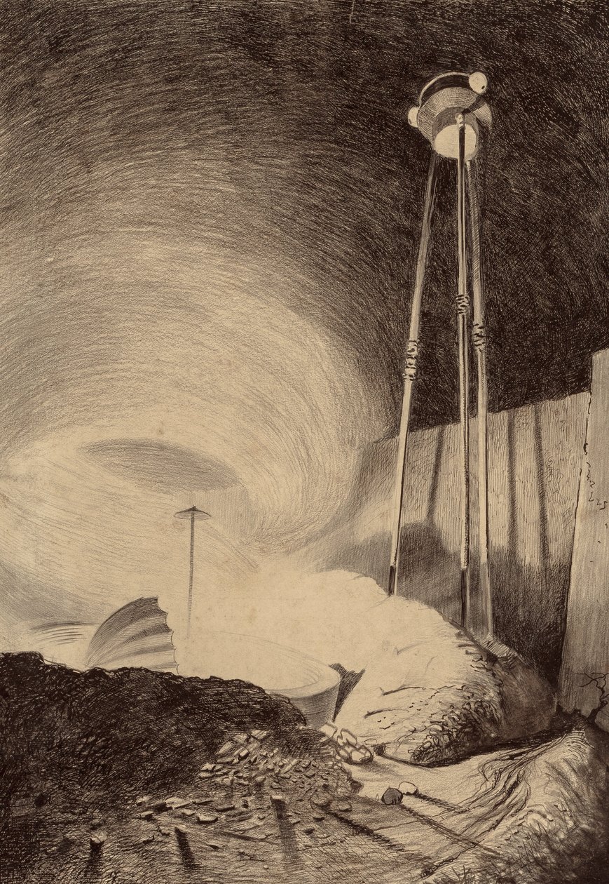 Marslılar Buhar Bulutunu İzliyor by Henrique Alvim Correa
