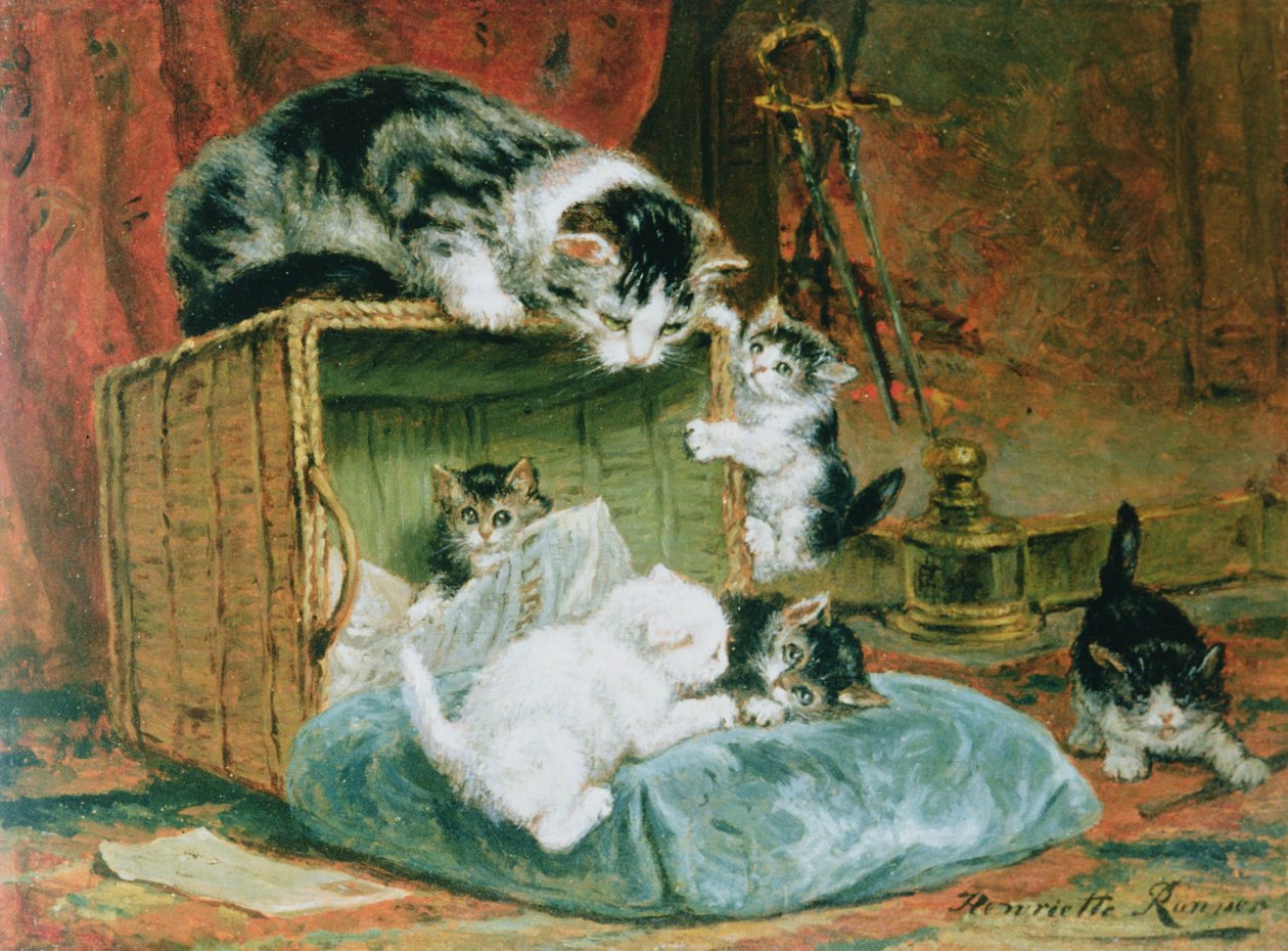 Oyun süresi (kağıt üzerinde wc) by Henriëtte Ronner Knip