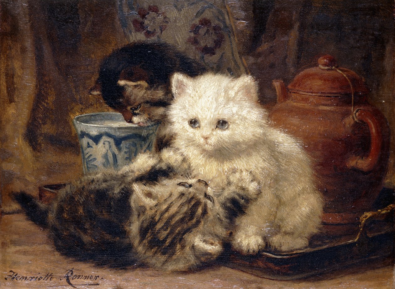 Beş çayı, by Henriëtte Ronner Knip