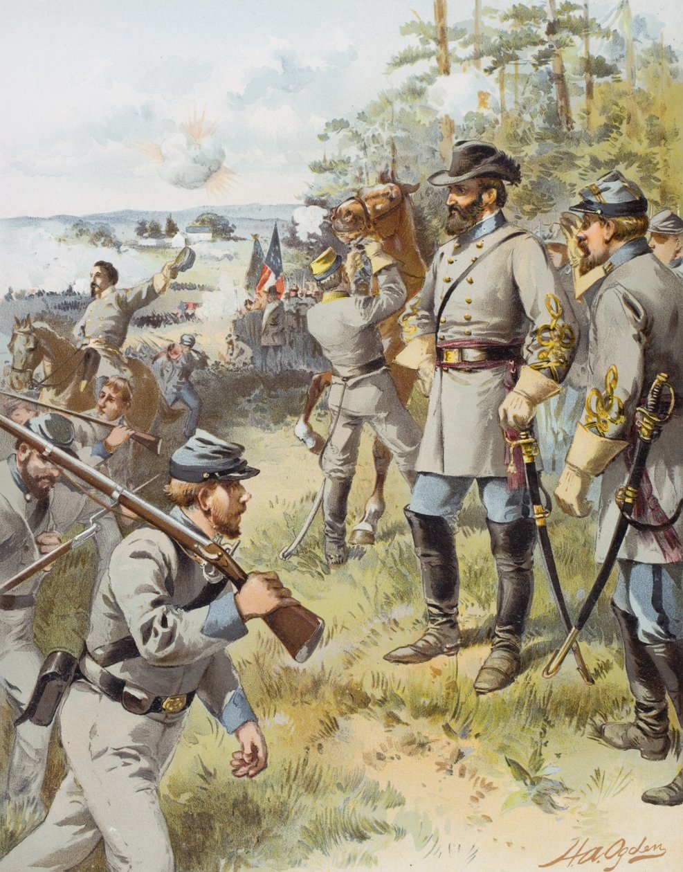 General Stonewall Jackson, Boğa Koşusu