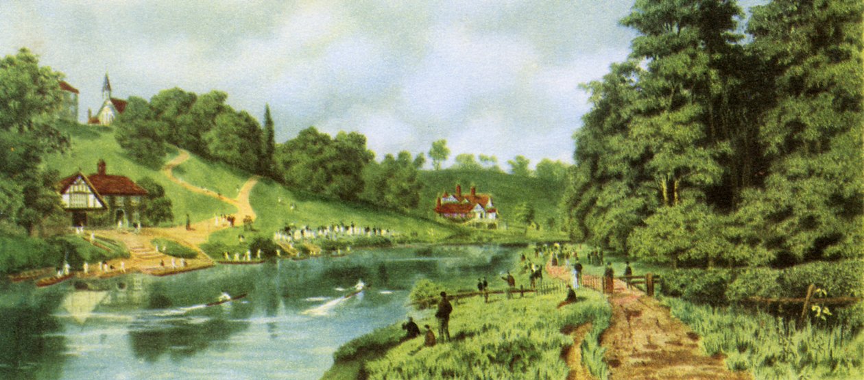 Shrewsbury Okulu Yarışları by Henry B. after Wimbush