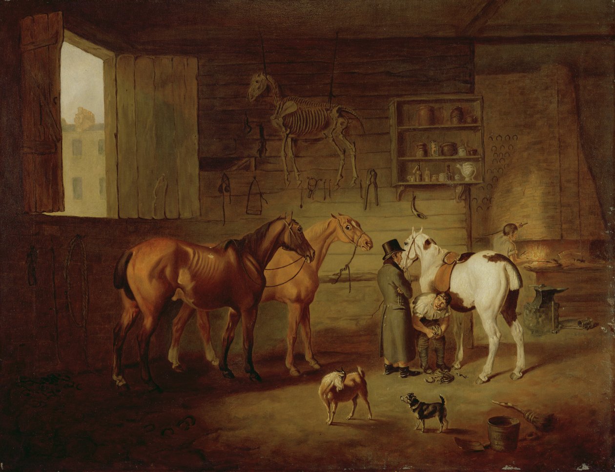 Demirci Dükkanı, c.1810-20 by Henry Bernard Chalon