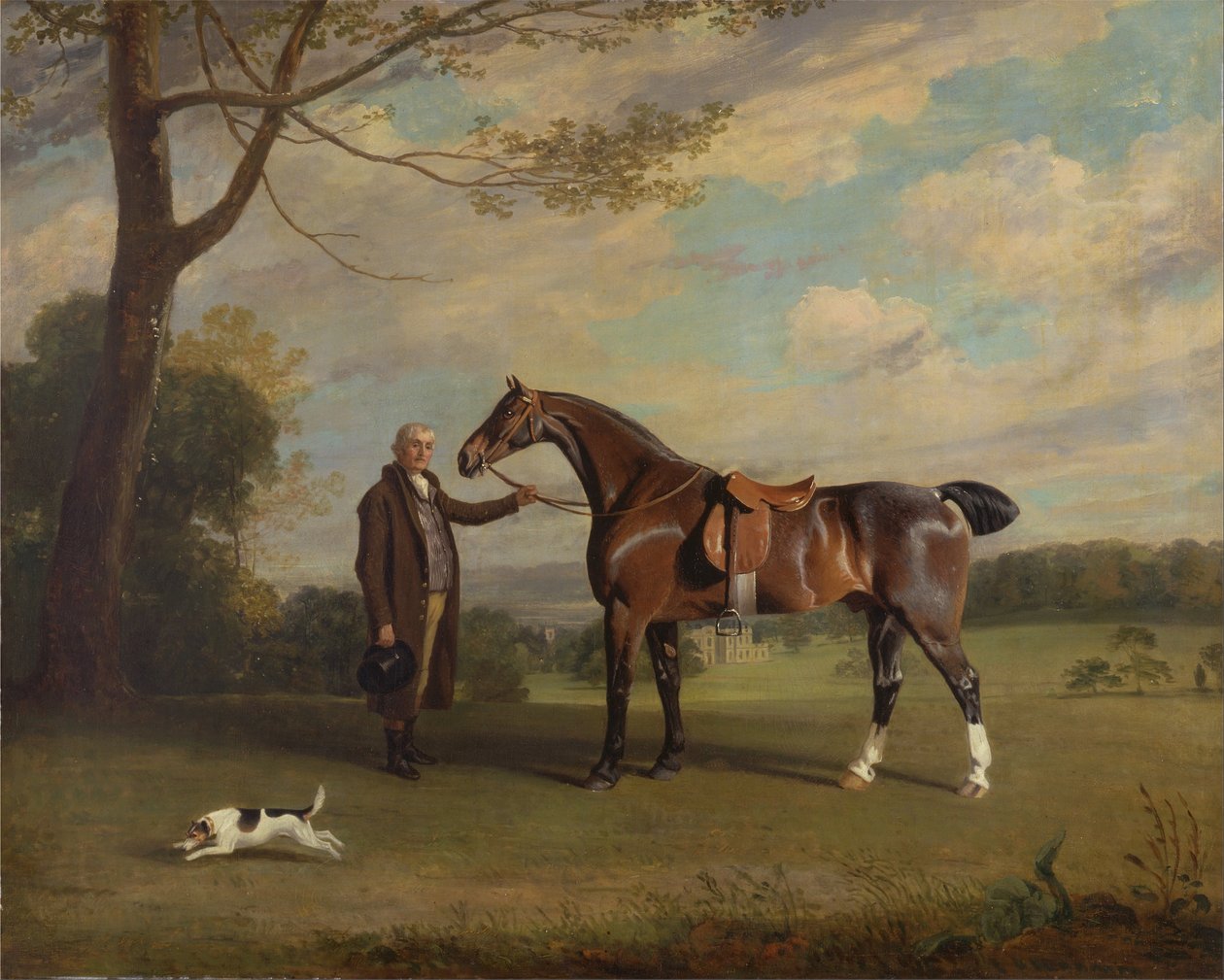Shrewsburys Kontu Damat Bir Avcı Tutuyor by Henry Bernard Chalon
