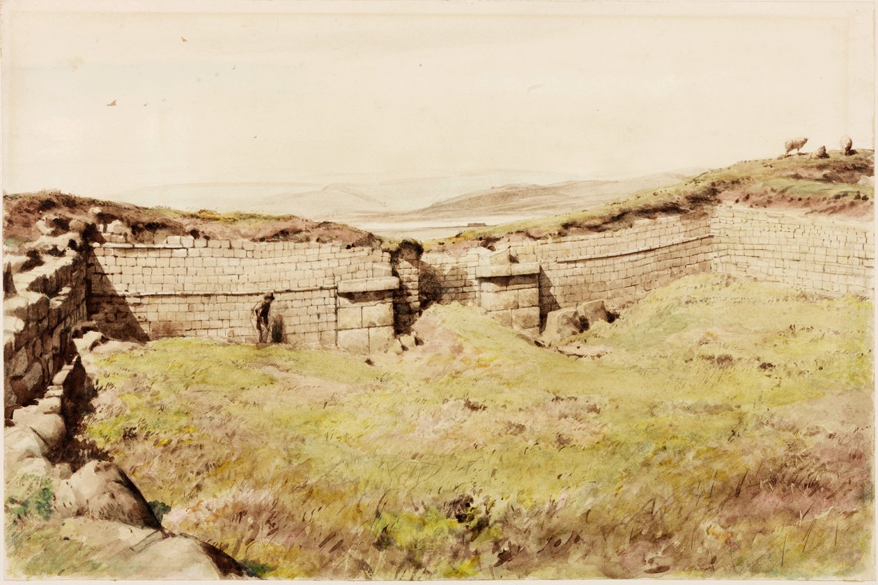 Cuddy's Crag (gövde rengi) by Henry Burdon Richardson