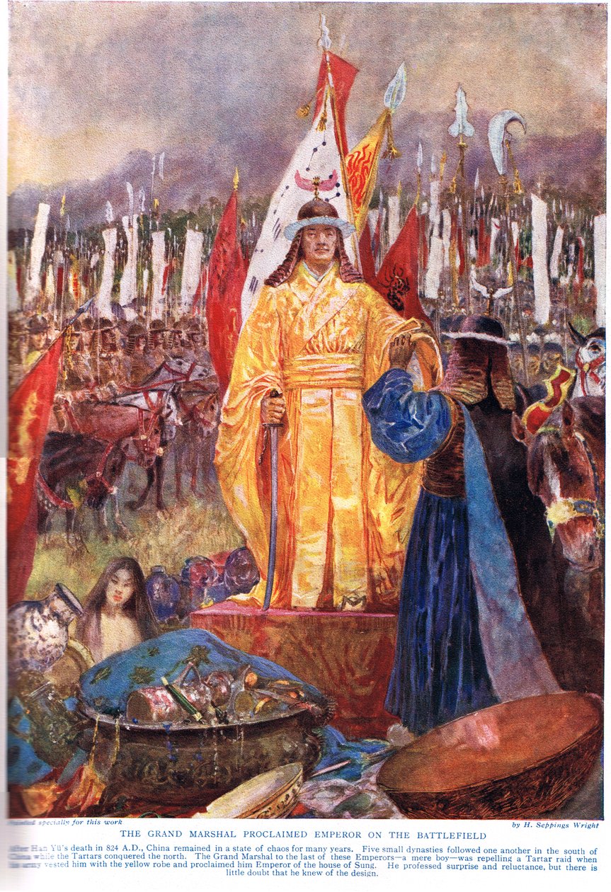 Büyük Mareşal, Savaş Alanında İmparator İlan Edildi, 