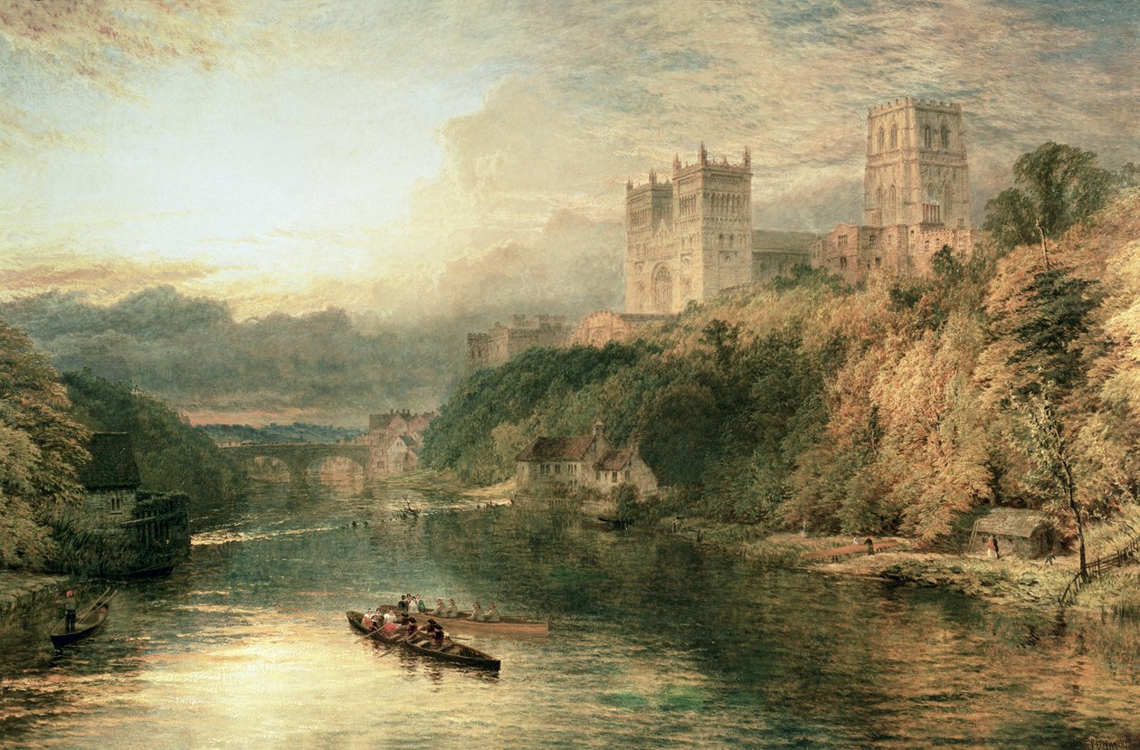 ಡರ್ಹಾಮ್ ಕ್ಯಾಥೆಡ್ರಾಲ್ಟರ್ಕ್ by Henry Dawson