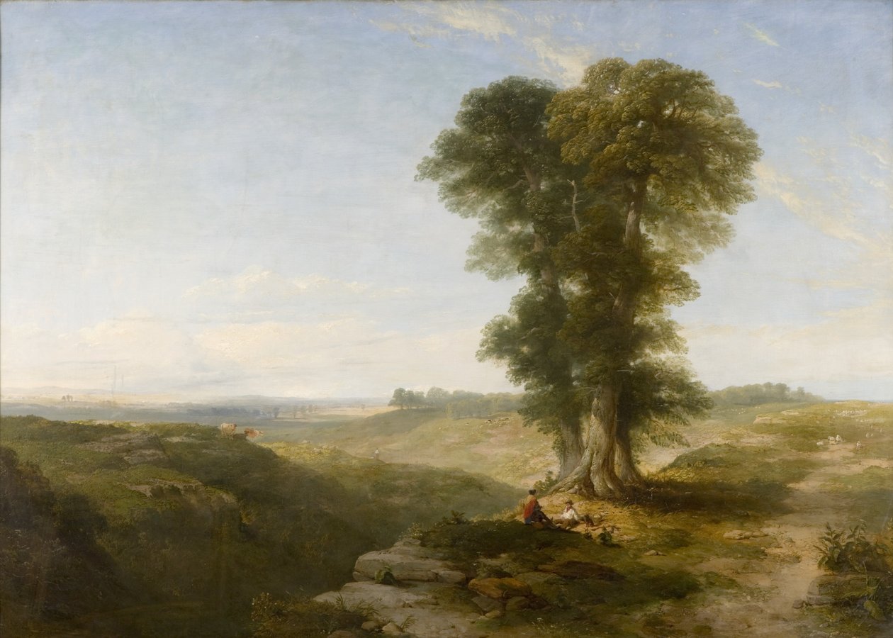 Mansfield Ormanı - Öğlen by Henry Dawson