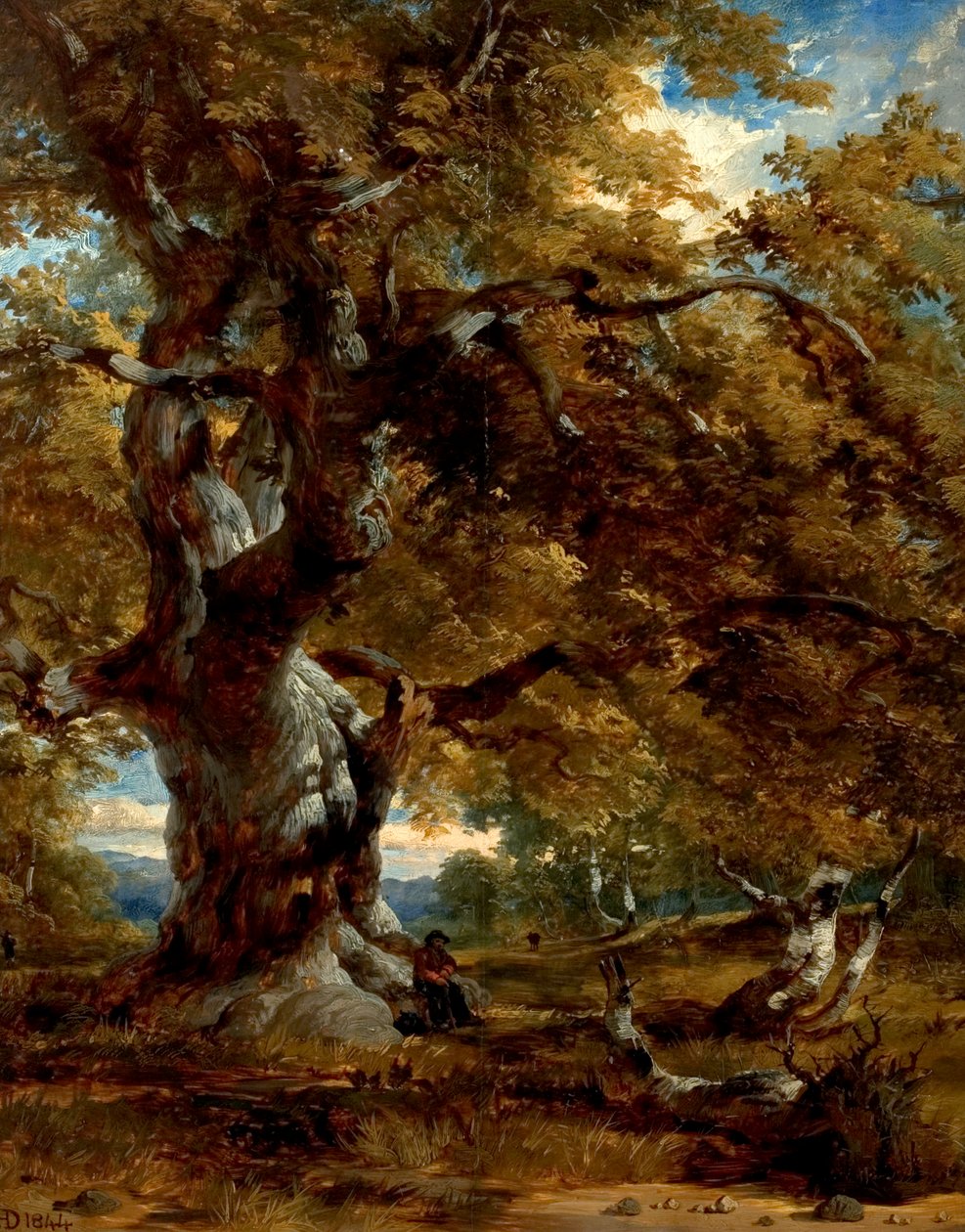 Binbaşı Meşe, 1844 by Henry Dawson