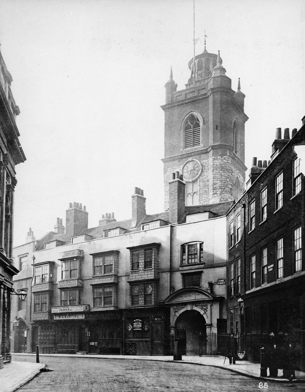 Giles, Cripplegate, c.1884 by Henry Dixon