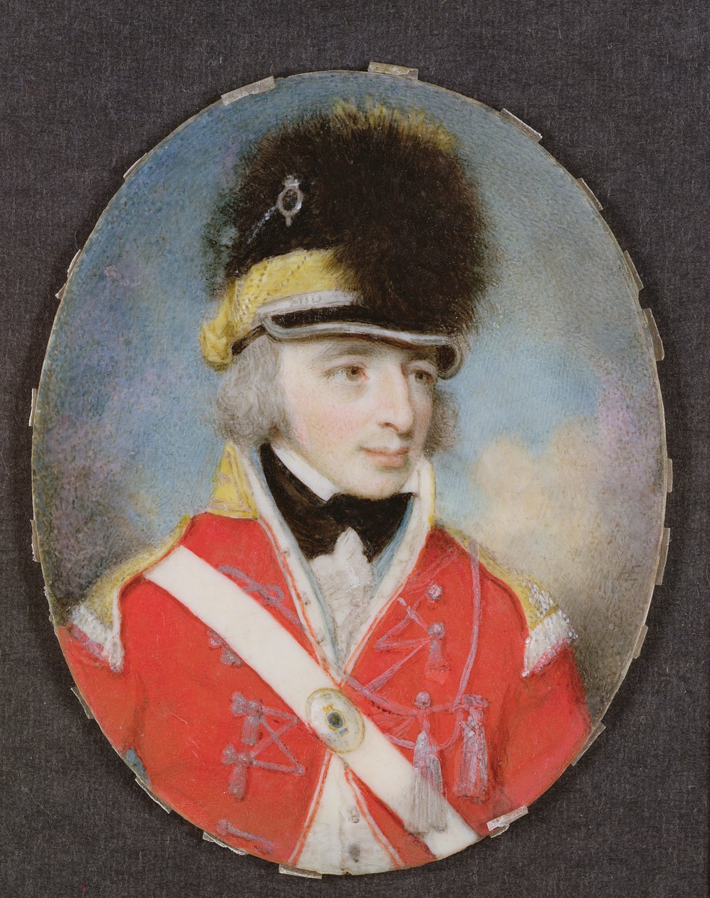 Meçhul bir memurun minyatürü, c.1797 by Henry Edridge