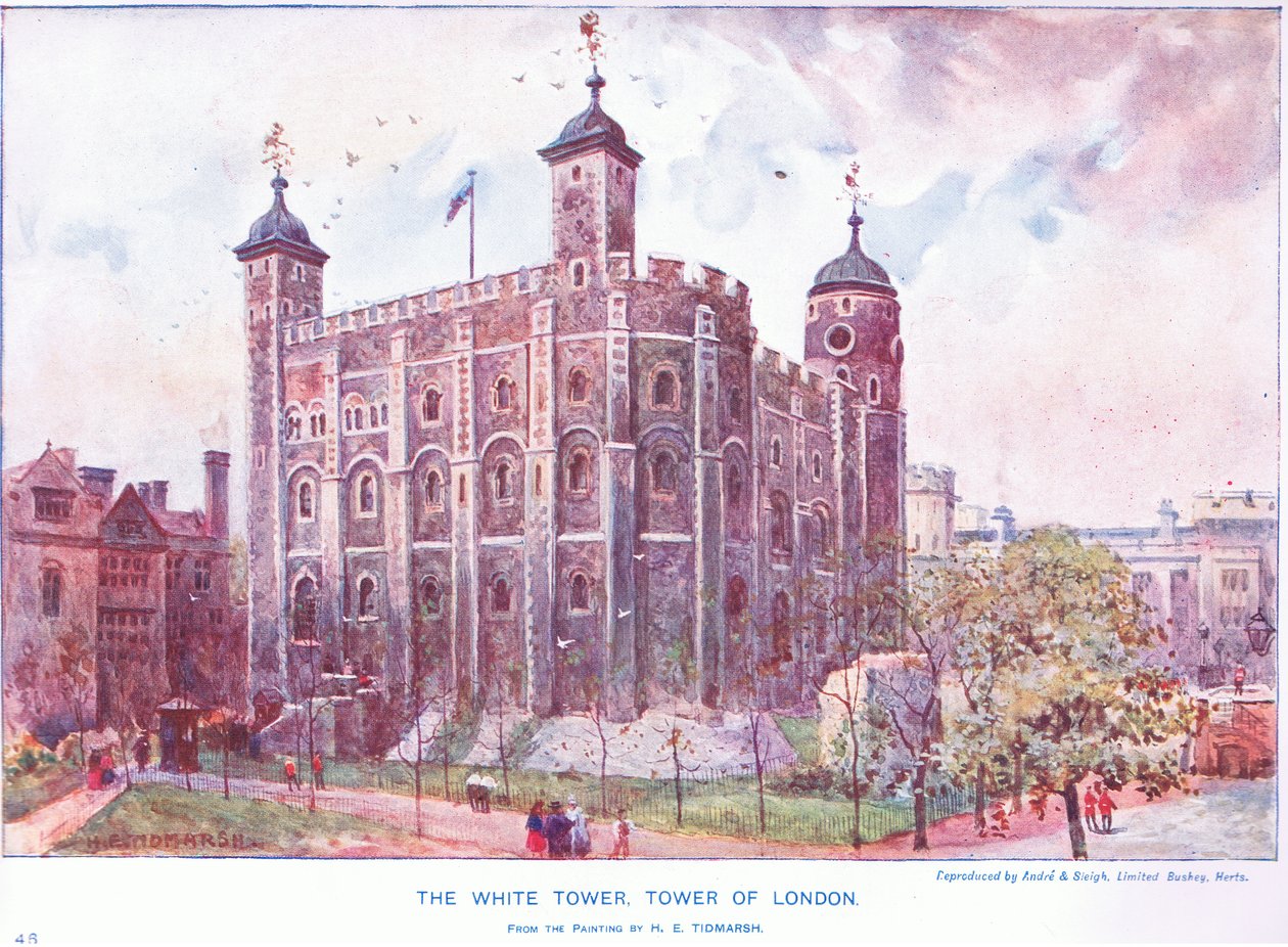 Beyaz Kule, Londra Kulesi by Henry Edward Tidmarsh