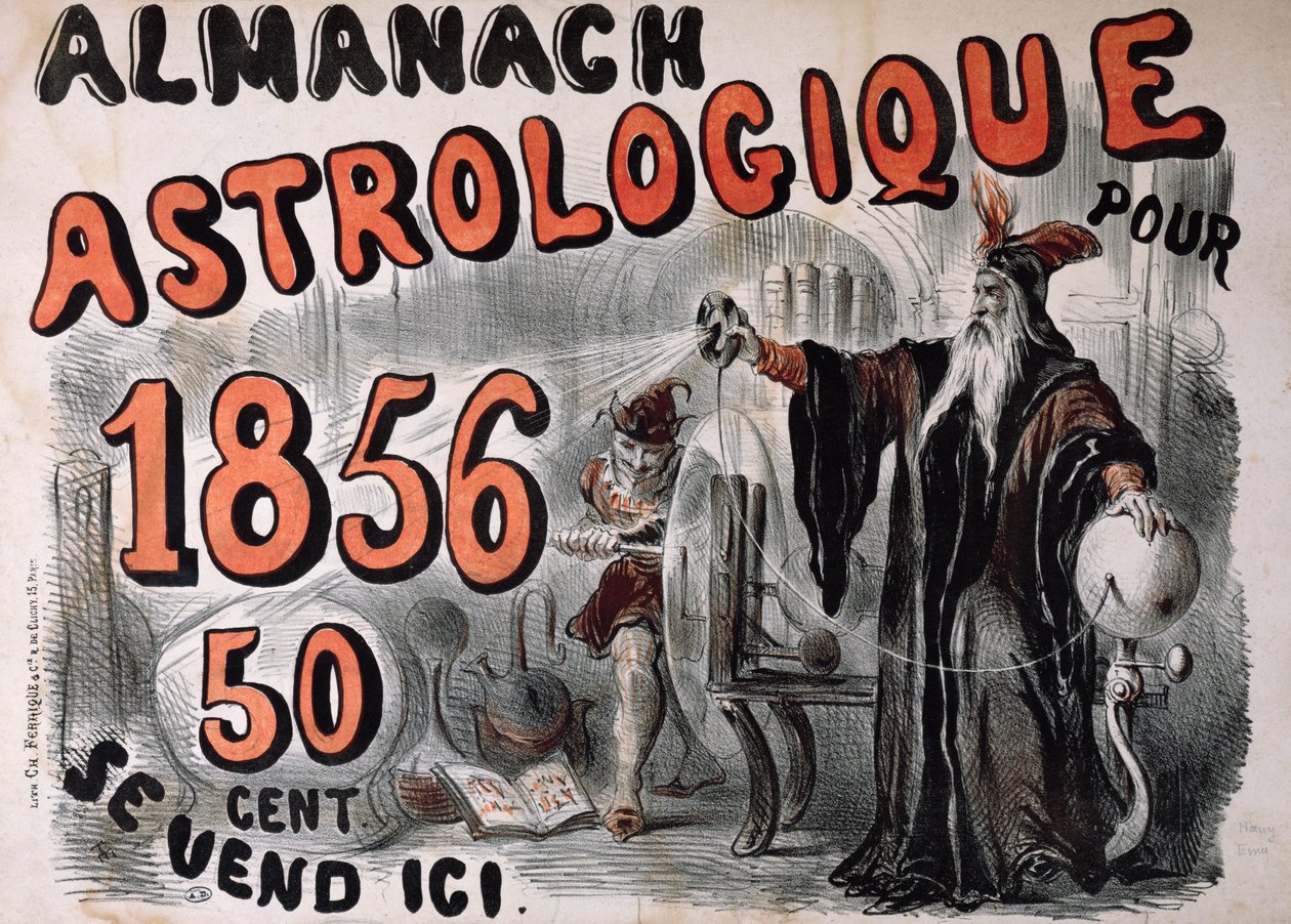 Astrolojik Almanak, 1856 by Henry Emy
