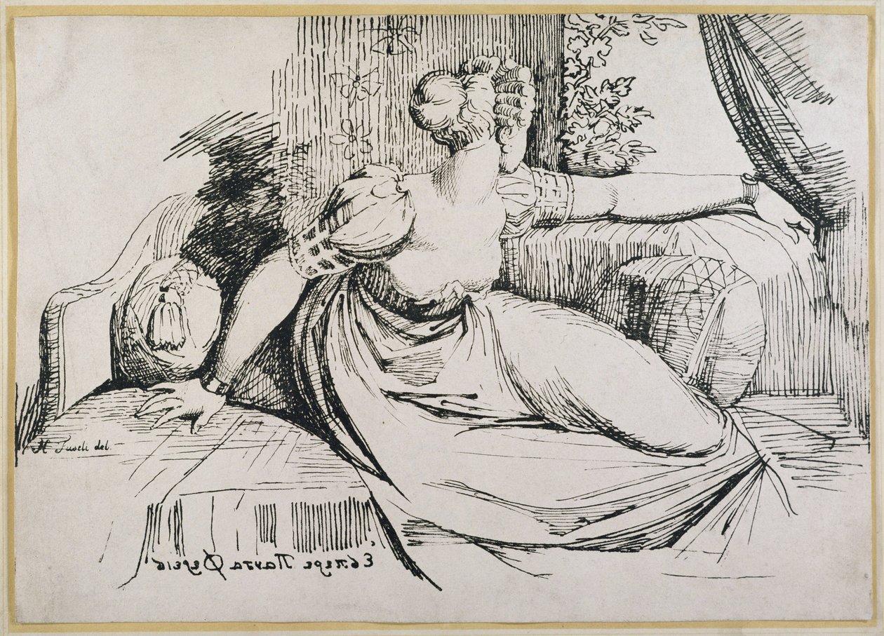 Ey Akşam Her Şeyi Getiriyorsun, 1802 by Johann Heinrich Füssli
