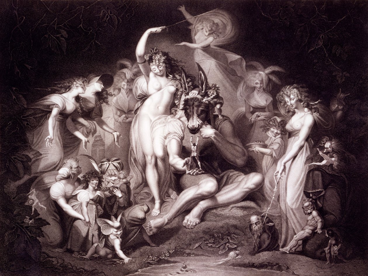 Titania, Bottom and the Fairies, 4. Perde, Bir Yaz Gecesi Rüyasının 1. Sahnesi, John ve Josiah Boydell