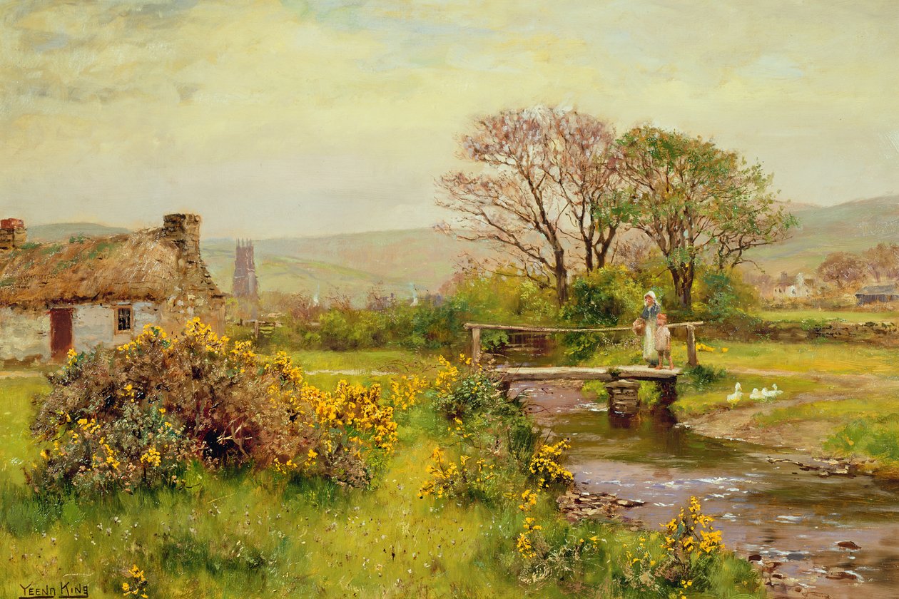 Ballaugh, Man Adası by Henry John Yeend King