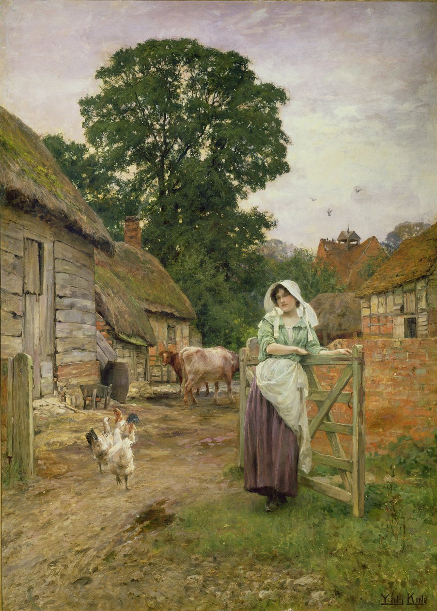 Sütçü Kız by Henry John Yeend King