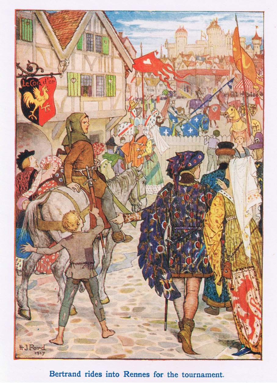 Bertrand turnuva için Rennes'e gidiyor by Henry Justice Ford