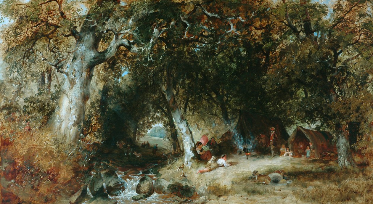 çingene kampı by Henry Jutsum