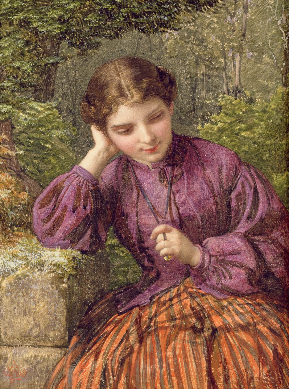 Bir Orman Sırrı, 1868 by Henry Le Jeune