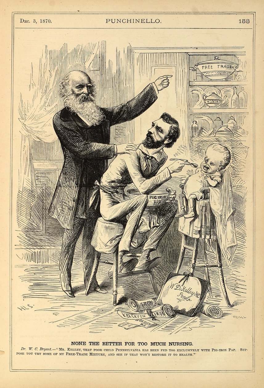 Hiçbiri Çok Fazla Hemşirelik İçin Daha İyi, George Wevill tarafından oyulmuş, 1870 ahşap gravür by Henry Louis Stephens