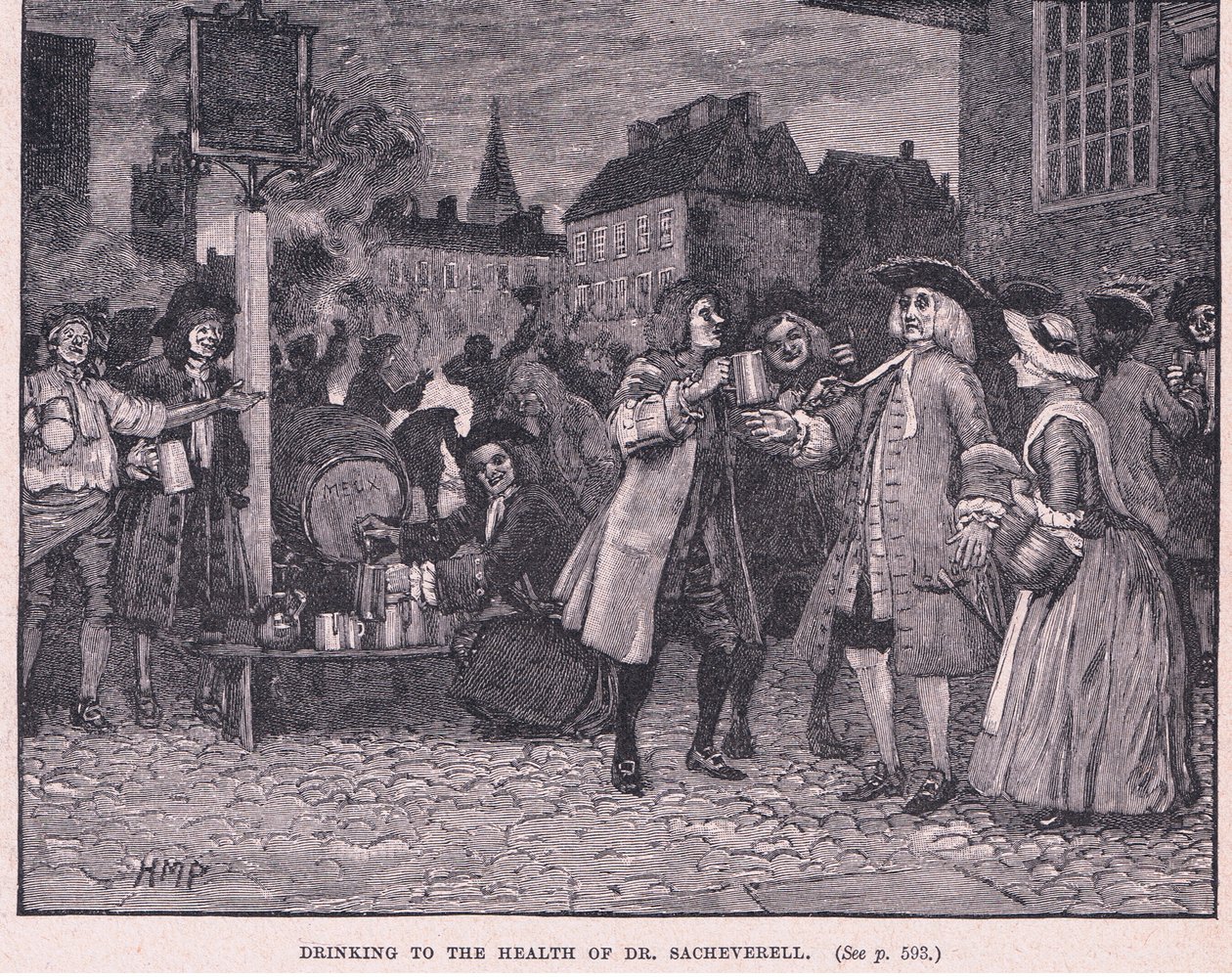 Dr Saheverell AD 1710