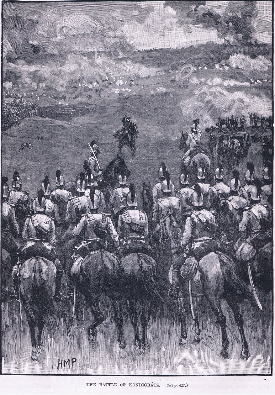 Königgratz Savaşı MS 1866 by Henry Marriott Paget