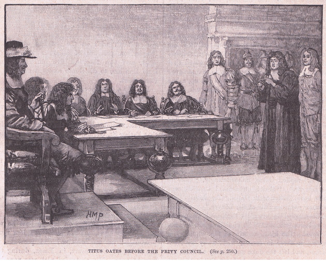 Titus, Danışma Meclisi huzurunda by Henry Marriott Paget